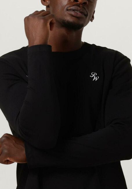 PUREWHITE Longsleeves LONGSLEEVE WITH CHEST PRINT en noir - large