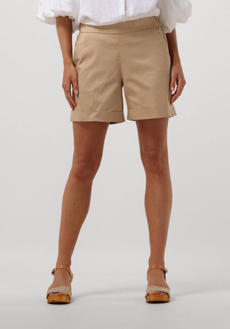 Bruine SUMMUM Broeken/jumpsuits SHORTS COTTON STRETCH - large