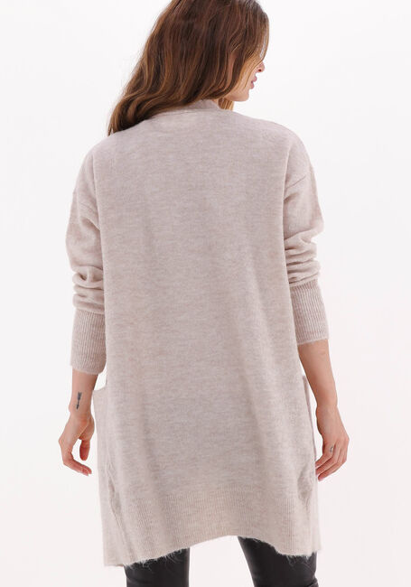 SELECTED FEMME Gilet LULU NEW LS KNIT LONG CARDIGAN B en beige - large