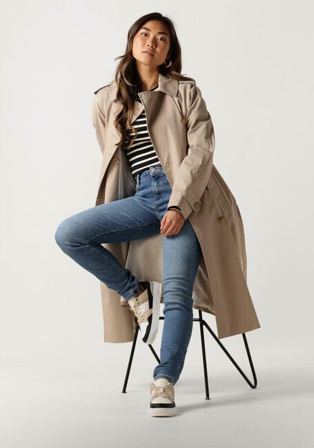 Zwarte TOMMY HILFIGER Tops & T-shirts SLIM 5X2 RIB STRIPE C-NK LS - large