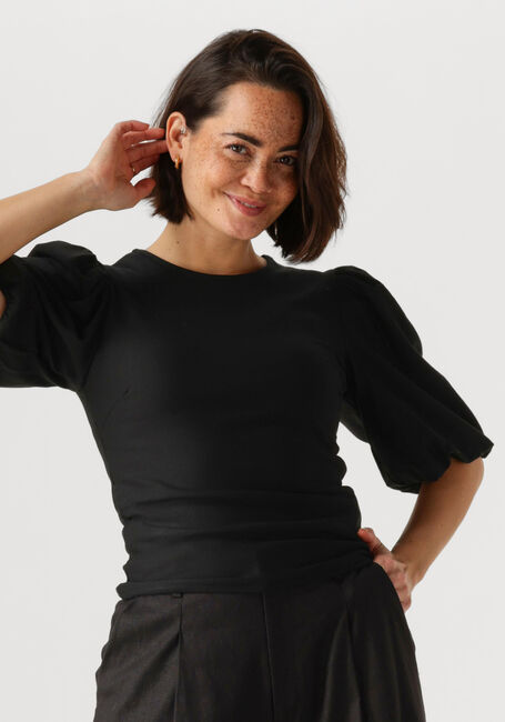 GESTUZ Haut RIFAGZ BALLOON BLOUSE en noir - large