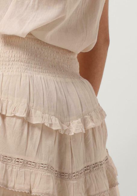 NOTRE-V Mini-jupe VOILE SKIRT Écru - large