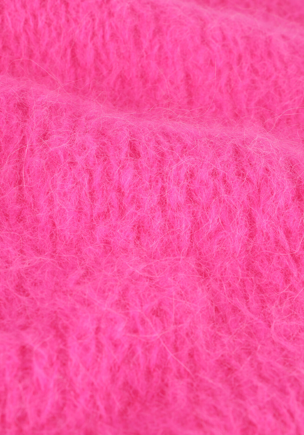 AMERICAN DREAMS Col roul&eacute; PEPPER ROLL NECK ALPACA PULLOVER en rose - large