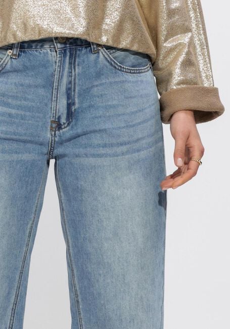 Lichtblauwe SUMMUM Broeken/jumpsuits JEANS COCOON LEG VINTAGE COTTON TWILL - large