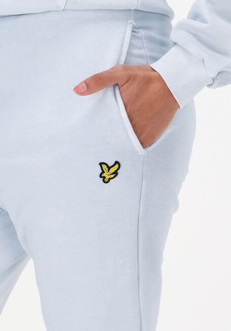 Lichtblauwe LYLE & SCOTT Joggingbroek GARMENT DYE SWEATPANT - large
