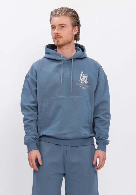 RESTER&Ouml;DS Chandail JAY BACK PRINTED HOODIE en bleu - large
