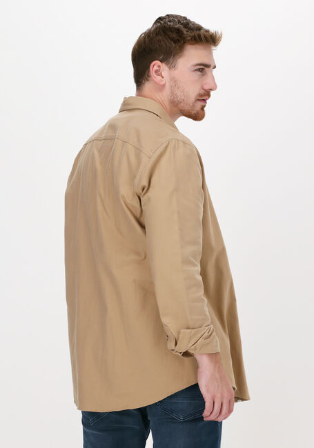 Beige SCOTCH & SODA Casual overhemd 163332 - SEASONAL RELAXED-FIT - large