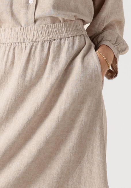 MSCH COPENHAGEN Jupe midi MSCHPENNIE GINIA HW SKIRT en beige - large