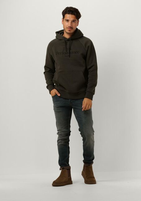 Olijf PEAK PERFORMANCE Sweater M ORIGINAL HOOD - large