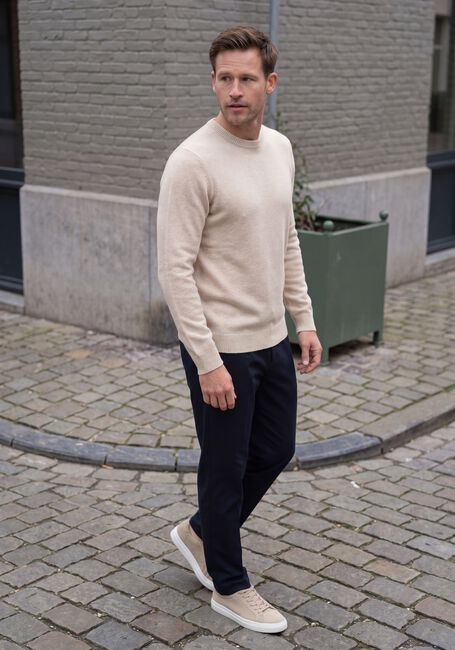 PROFUOMO Pull PULLOVER CREW NECK 80/20 en beige - large