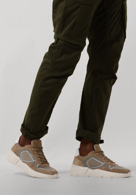 NUBIKK Baskets basses ROQUE ROAD CURL en taupe - large