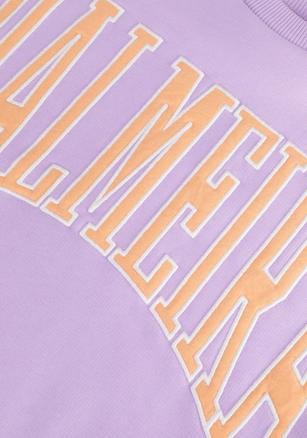 COLOURFUL REBEL Chandail PALMEIRA PATCH DROPPED SHOULDER SWEAT Lilas - large