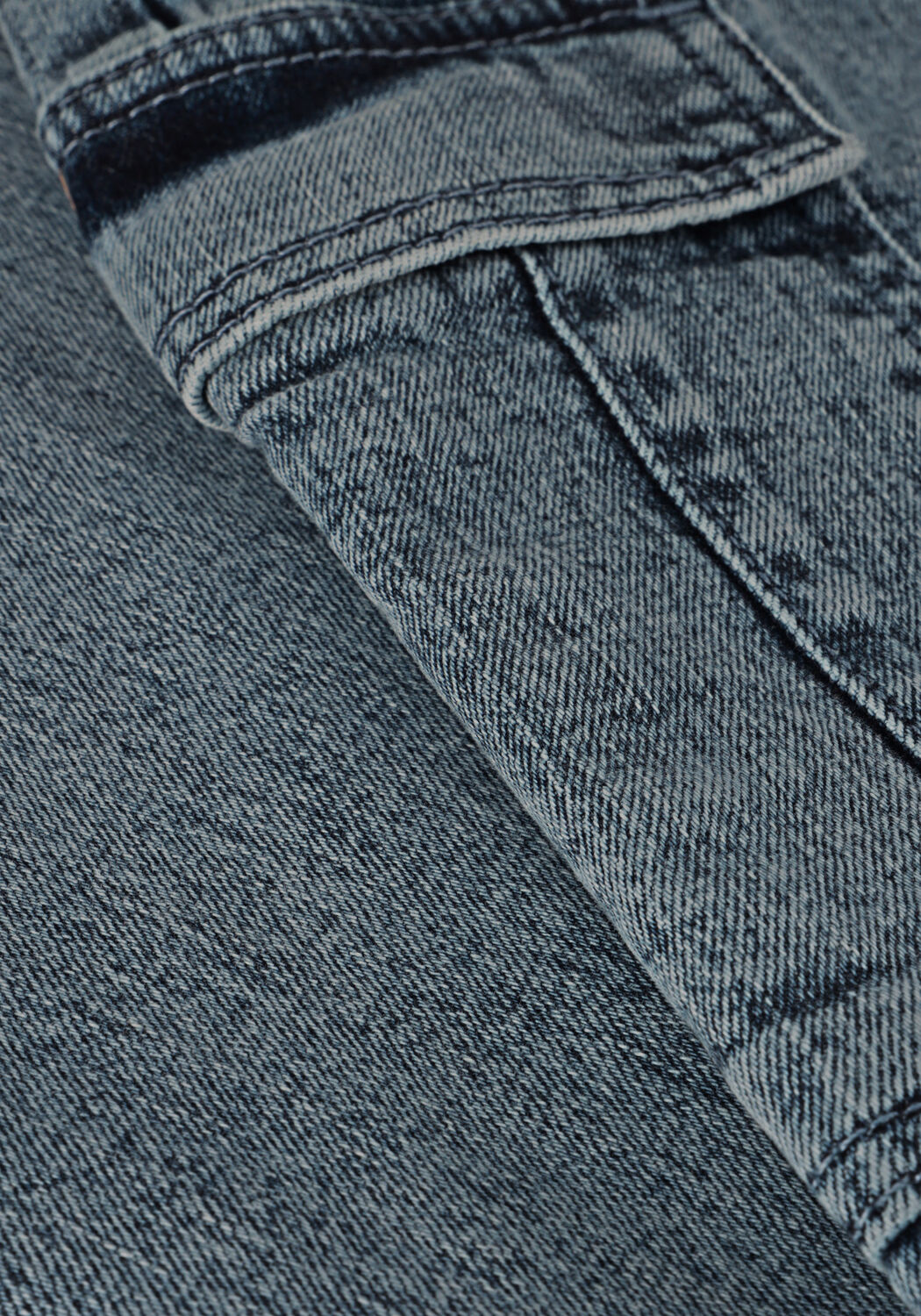FRANKIE & LIBERTY Pantalon cargo INDEPENDENT CARGO en bleu - large