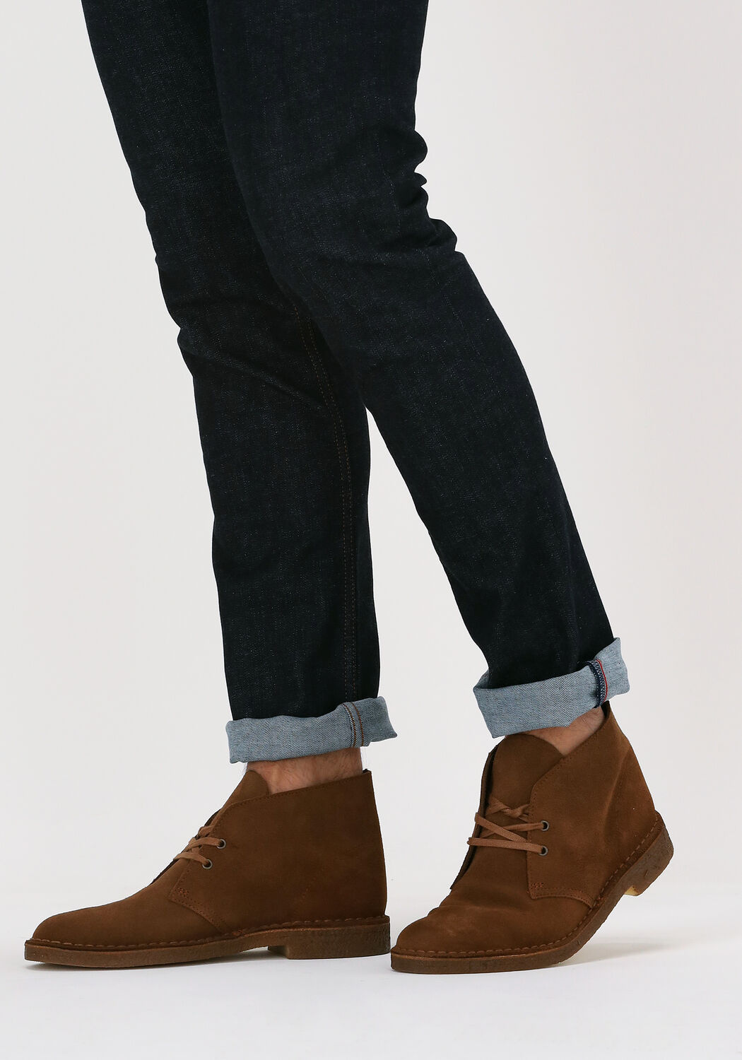 CLARKS Bottillons DESERT BOOT HEREN en marron - large