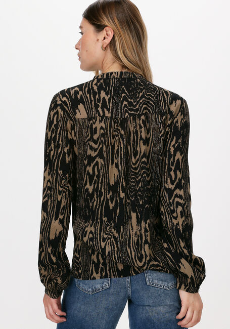 Bruine MODSTRÖM  MAE PRINT SHIRT - large