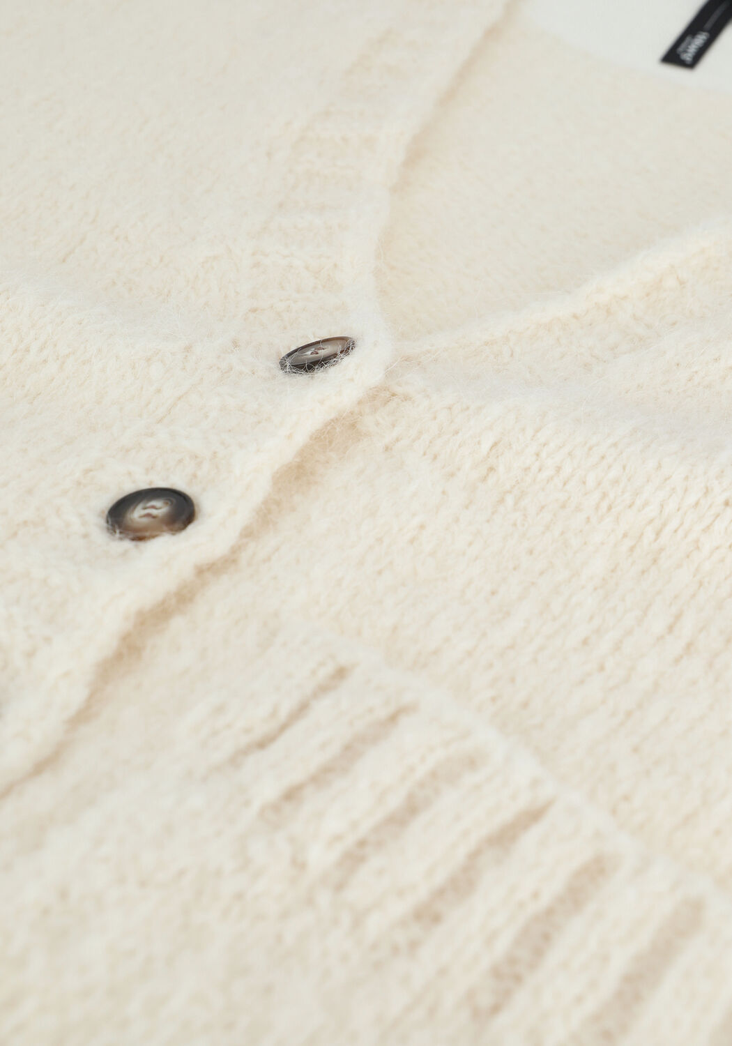 10DAYS Gilet STATEMENT CARDIGAN Blanc - large