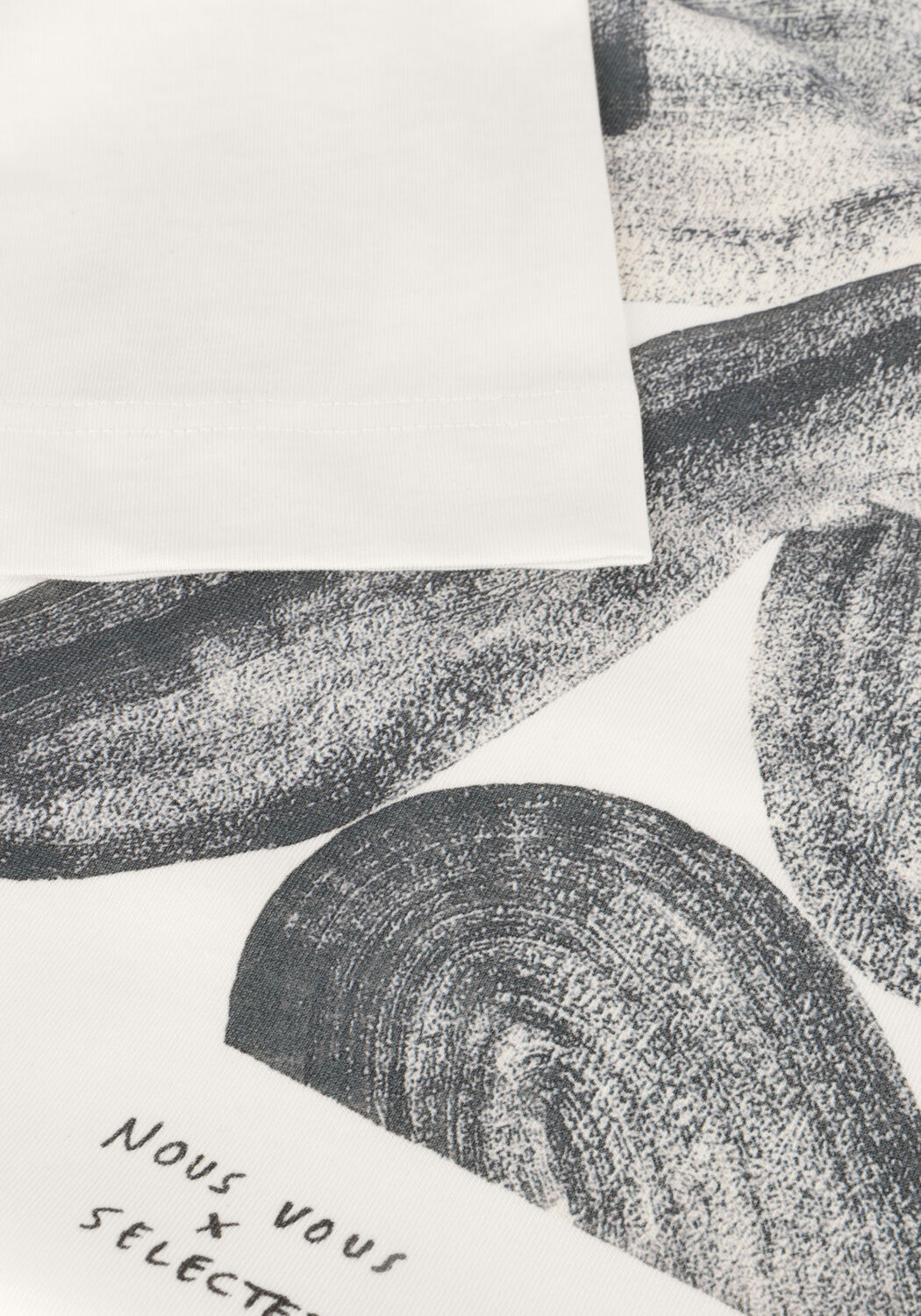 SELECTED MEN T-shirt SLHRELAXWILL LICENSE SS O-NECK TEE Blanc - large