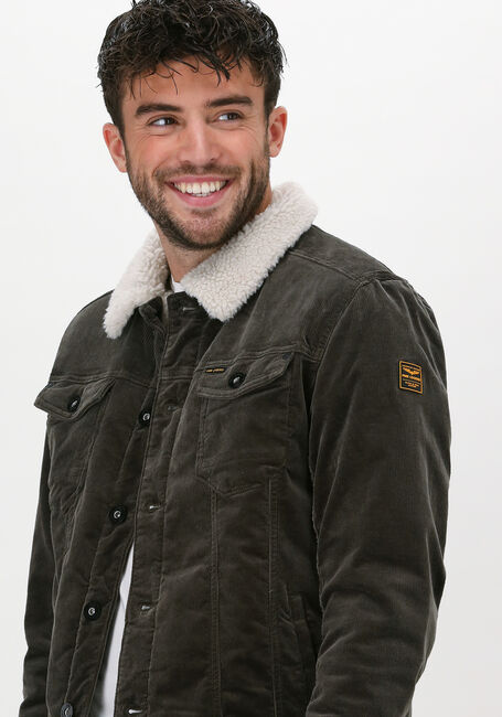 PME LEGEND Jack DENIM JACKET CORDUROY en vert - large