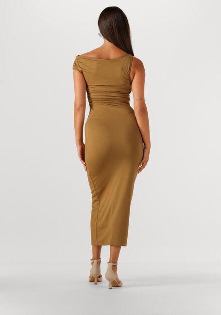 Khaki EDITED Midi jurk ROBINIA DRESS - large