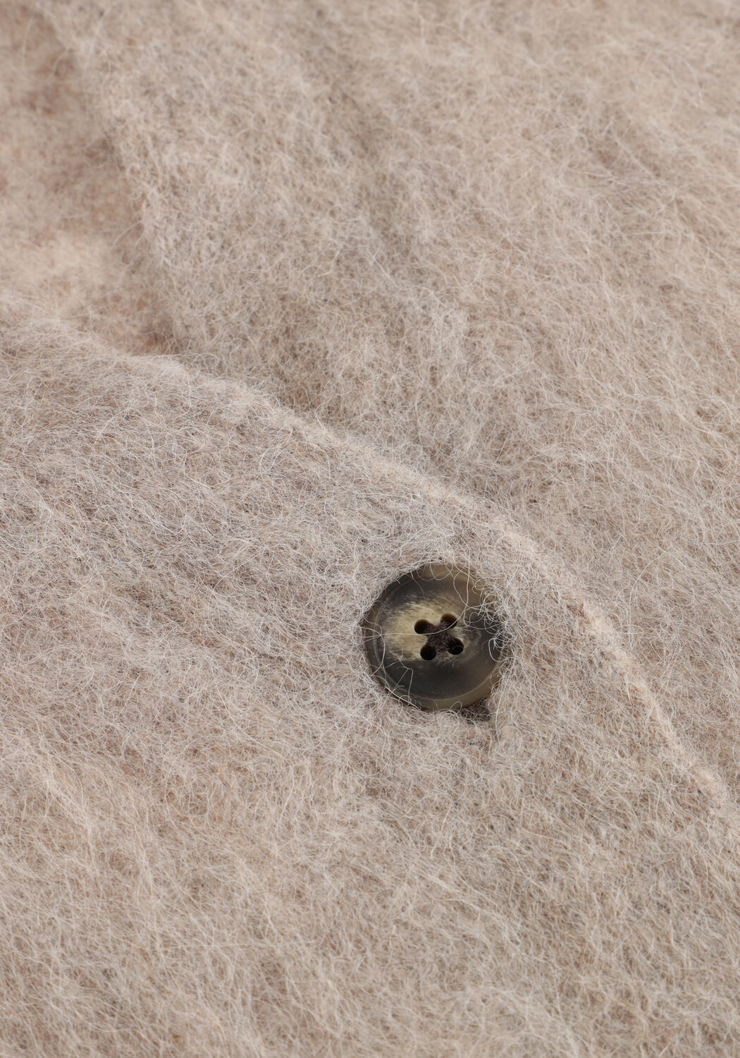 Beige SECOND FEMALE Vest KARLA KNIT CARDIGAN - large