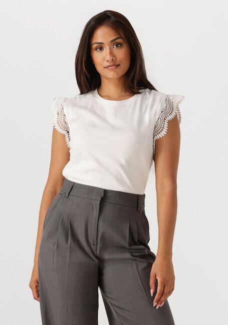 AAIKO T-shirt CORA FANCY CO 144 en blanc - large