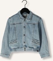 INDIAN BLUE JEANS Veste en jean DENIM JACKET EMBROIDERY Bleu clair INDIAN BLUE JEANS Veste en jean DENIM JACKET EMBROIDERY Bleu clair - medium