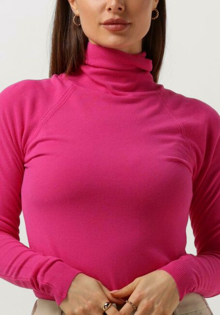 SUMMUM Col roulé TURTLE NECK SWEATER BASIC KNIT en rose - large
