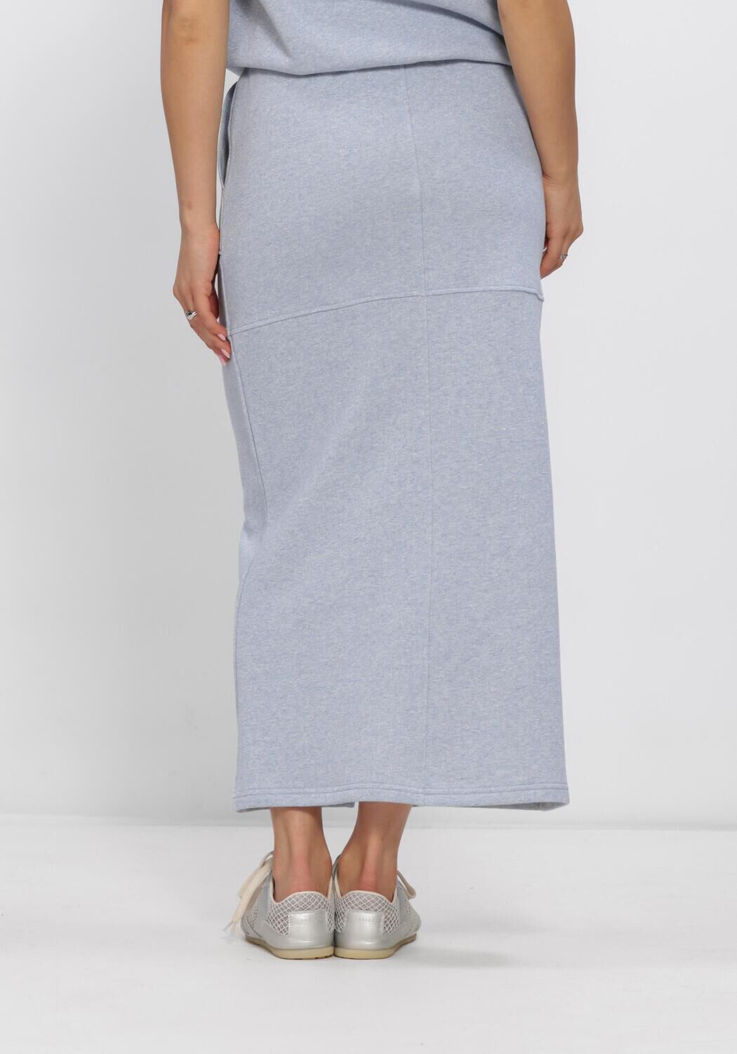NUKUS Jupe maxi MAARTJE SKIRT LUREX en bleu - large