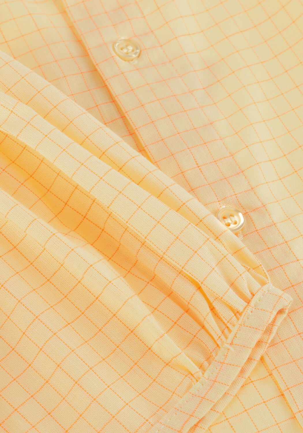 PETIT BLUSH T-shirt PUFF SLEEVE BLOUSE en jaune - large