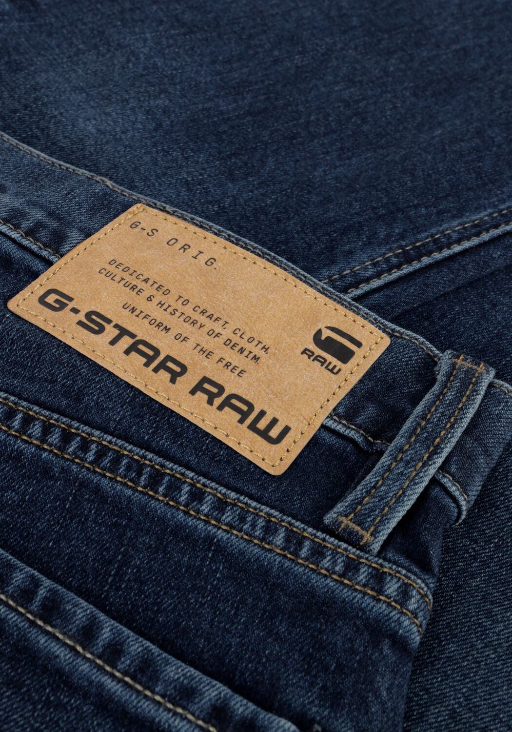 Blauwe G-STAR RAW Straight leg jeans MOSA STRAIGHT - large