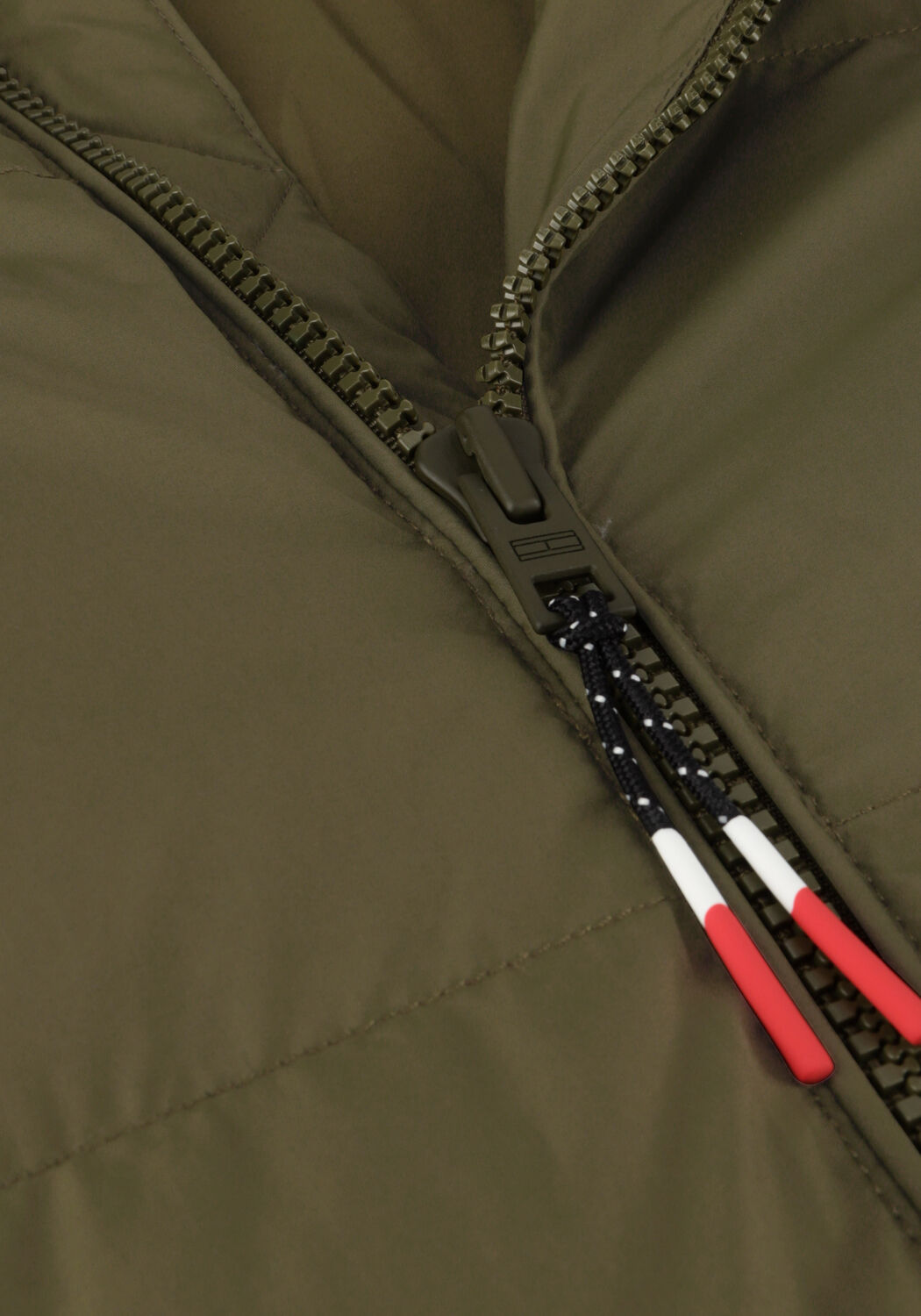 Groene TOMMY JEANS Jassen TJM ESSENTIAL DOWN PARKA - large