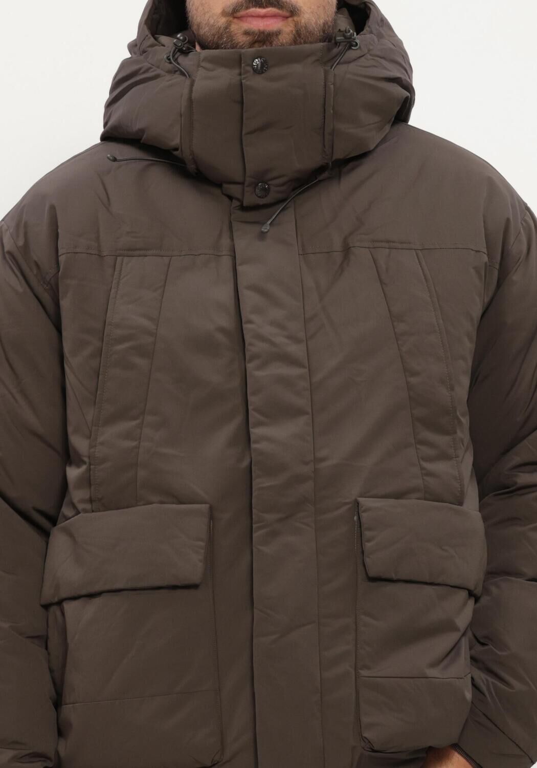 Bruine BUTCHER OF BLUE Jassen BRIGGS PADDED JACKET - large