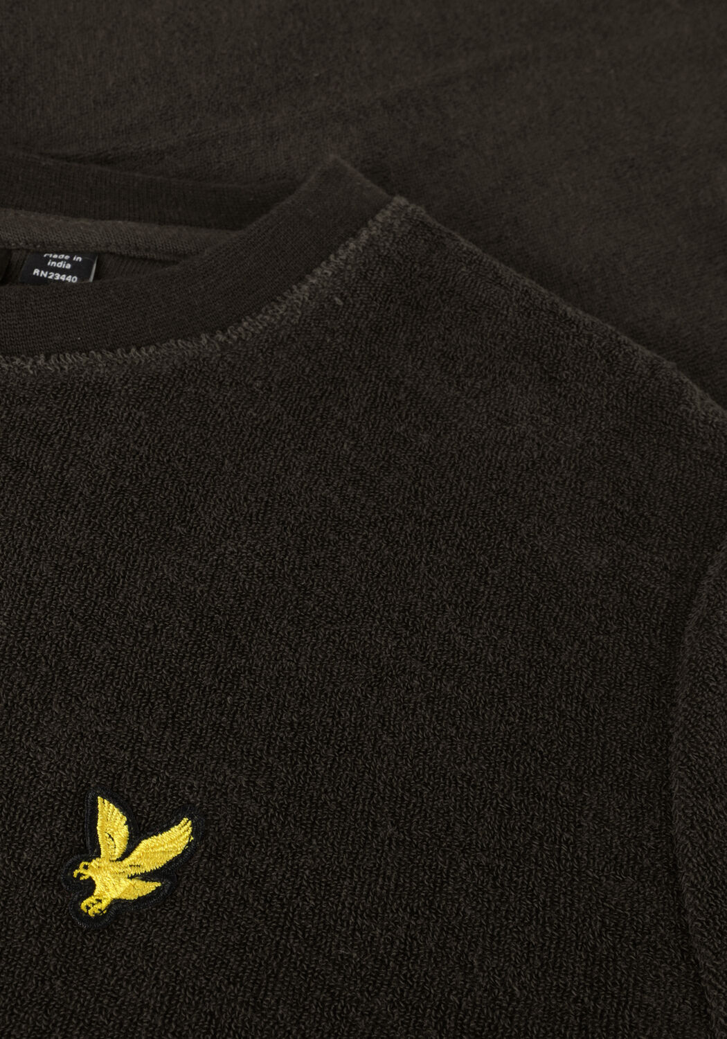 Olijf LYLE & SCOTT T-shirt TOWELLING T-SHIRT - large