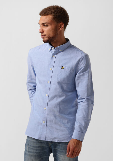 LYLE & SCOTT Chemise décontracté REGULAR FIT LIGHT WEIGHT OXFORD SHIRT Bleu clair - large