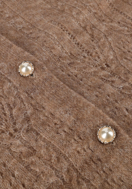 Bruine OBJECT Trui OBJOPHELIA L/S KNIT CARDIGAN REP Bruine OBJECT Trui OBJOPHELIA L/S KNIT CARDIGAN REP - large