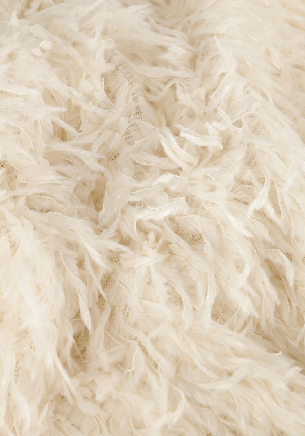 Gebroken wit LIKE FLO Gilet FEATHER GILET - large