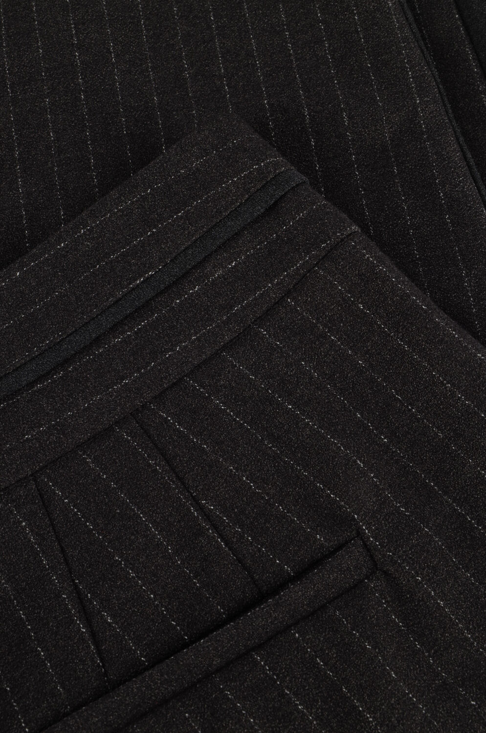 AAIKO Pantalon PARENE PINSTRIPE VIS 548 en noir - large