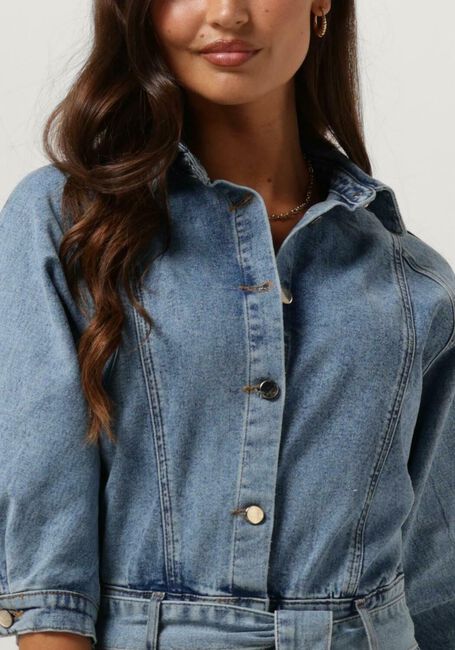 Blauwe FREEBIRD Jumpsuit DENIM-TWILL-COT-23-3- - large