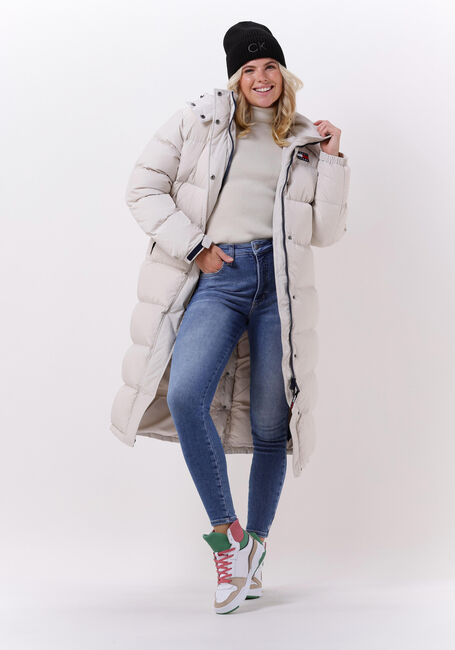 Beige TOMMY JEANS Gewatteerde jas OUTERWEAR Beige TOMMY JEANS Gewatteerde jas OUTERWEAR - large