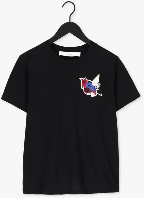 IRO T-shirt WOLONI en noir - large