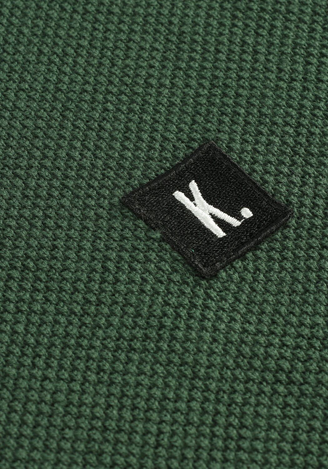 Groene KULTIVATE Trui KN STRUCTURE MOCK - large