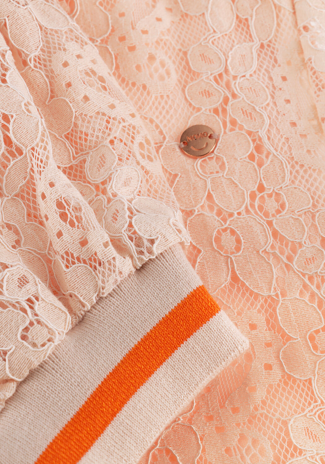 Lichtroze NONO Mini jurk MILA LACE DRESS - large