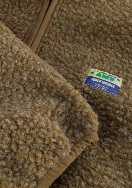 Bruine AMERICAN VINTAGE Teddy jas HOKTOWN - large