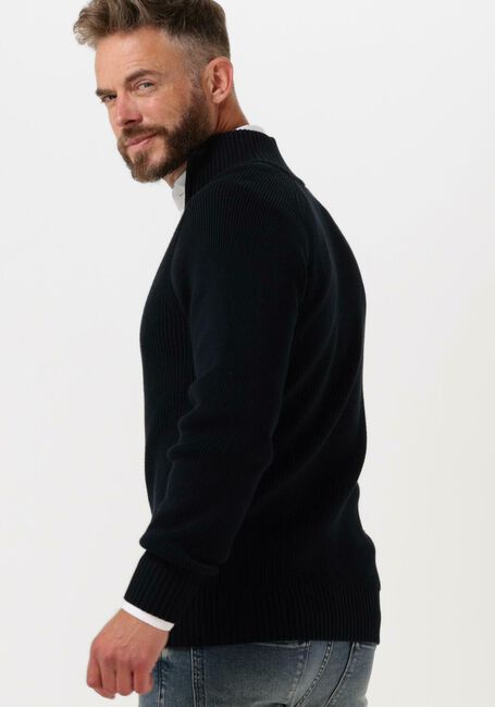 SAINT STEVE Pull JEFFREY Bleu foncé - large