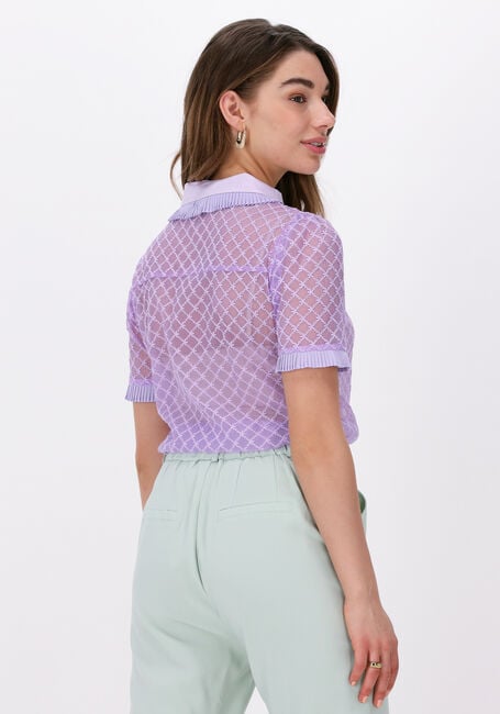 Paarse HUNKON  RITHA BLOUSE - large