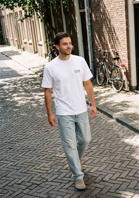 DSTREZZED Polo COLLIN ARTWORK TEE en blanc - large