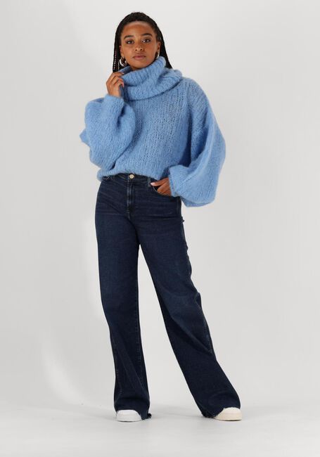 AMERICAN DREAMS Col roulé PEPPER ROLL NECK CROPPED en bleu - large