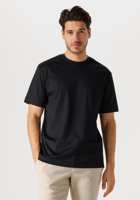 DESOTO LUXURY T-shirt LUXURY TWO PLY T-SHIRT 1/2 en noir - large