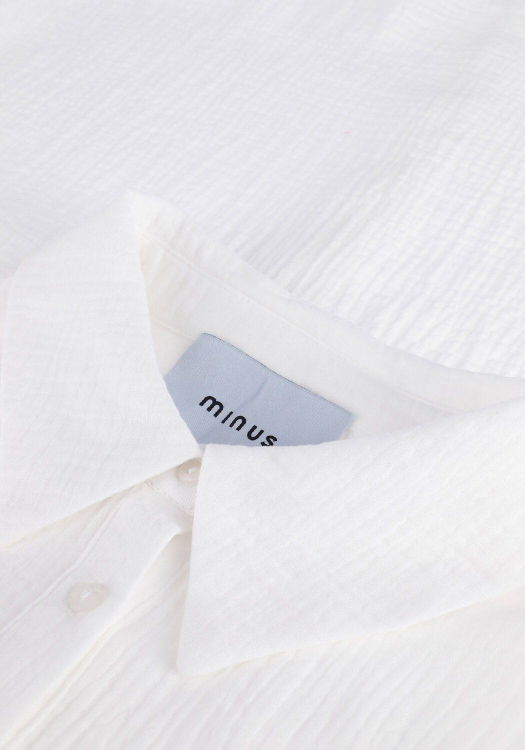 Witte MINUS  MAVINA OVERSIZE SHIRT - large