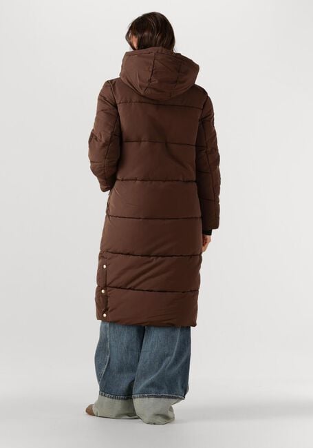 WITHBLACK Veste matelassé WBLGLORIAN LONG PUFFER JACKET en marron - large